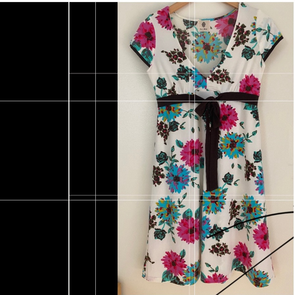 Great Condition Flower design Dress